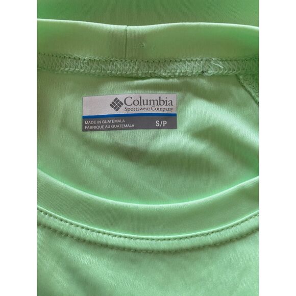 Columbia Green Mens PFG Terminal Tackle™ Long Sleeve Lightweight Top Shirt Sz S - Picture 9 of 12